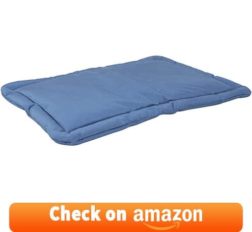 One of the best chew proof dog beds where dog will find extra comfort while resting on the pad