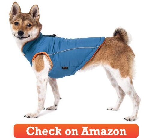 Gooby Cold Weather Fleece-Lined Dog Vest
