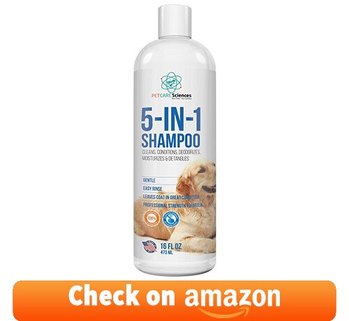 PET CARE Sciences Dog Shampoo, Naturally Derived Dog and Puppy Shampoo and Conditioner